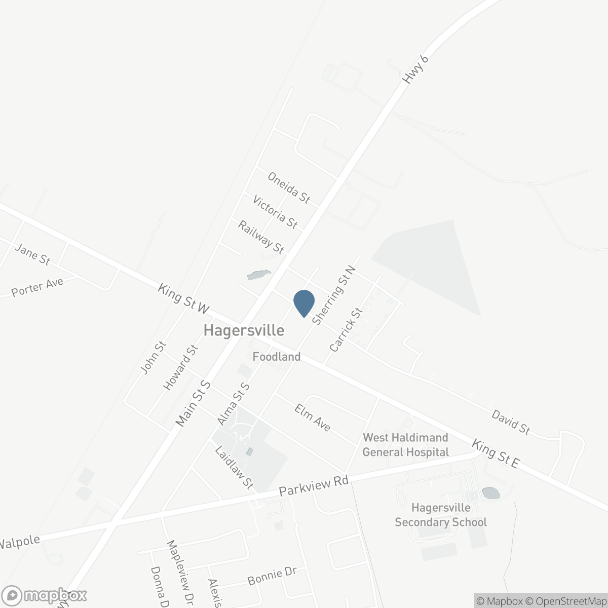 16 ALMA STREET N, Hagersville, Ontario N0A 1H0